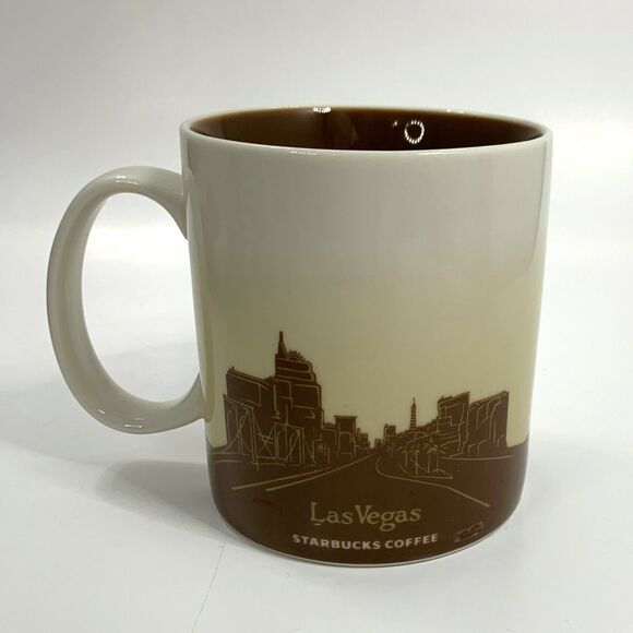 Las Vegas 2012 Starbucks Coffee Mug Collectors Series 16 Ounce Sin City Nevada - Picture 3 of 6